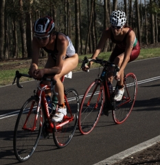 Triatlon: Fuchs Renáta kerékpározás
